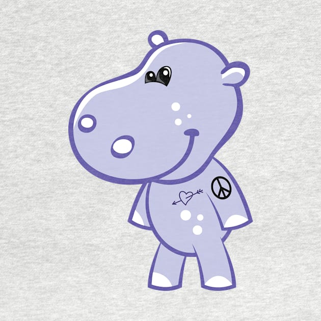 Hilda the Hippo by Frank’s Fitness Apparel